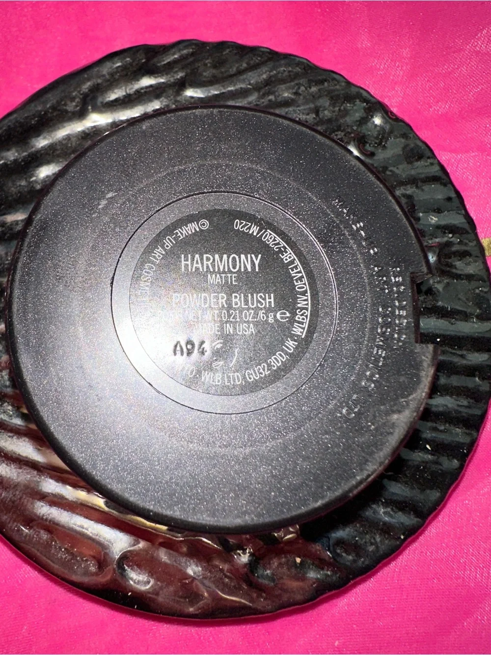 MAC Harmony Matte Powder Blush